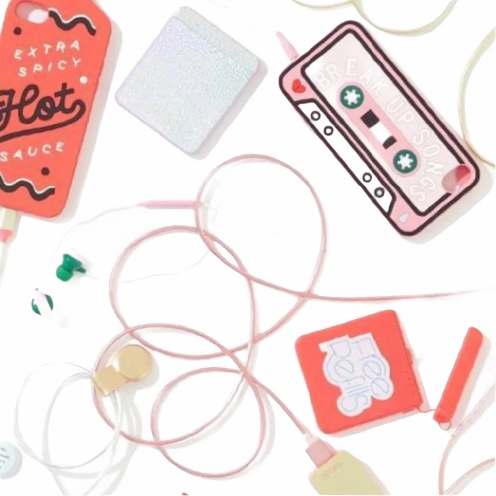 new Bando  Breakup Songs Retro Cassette Tape  iPhone 6 7 8 Phone Case  Pink 